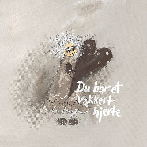 Du har et vakkert hjerte, brun