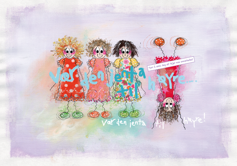 Be that girl on the right. Dare to stand out!
