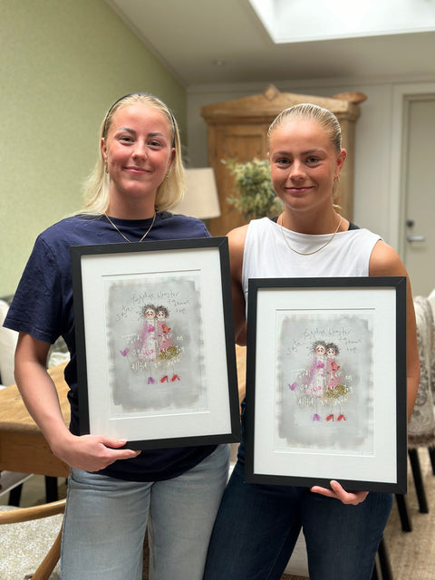 Sisters, different flowers from the same garden