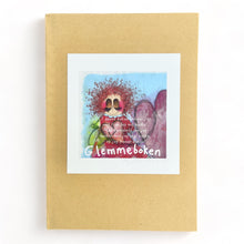  GLEMMEBOKEN NOTATBOK A5 (signert kunsttrykk på forsiden)