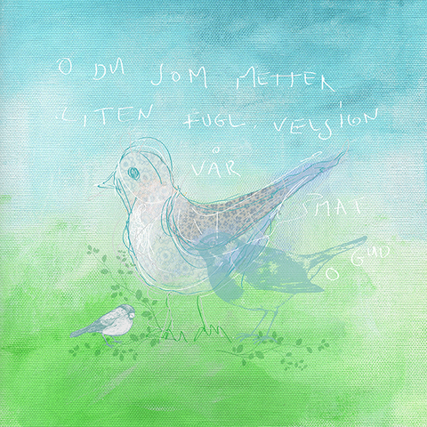 O you who feed the little bird, bless our food, O God.