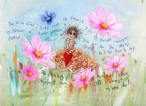 You are a flower.